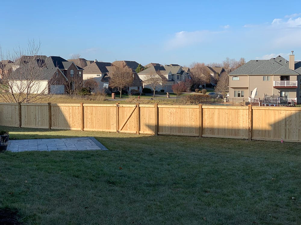 Photo-of-Wood-Privacy-Fence-5-Foot---Installed-in-Bolingbrook-Illinois