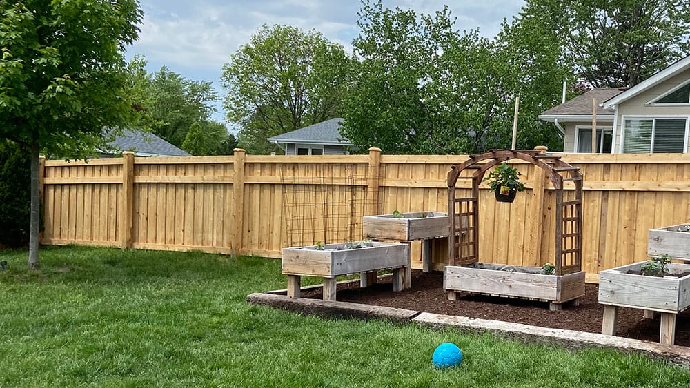 Photo-of-Wood-Privacy-Fence-5-Foot---Installed-in-Plainfield-Illinois