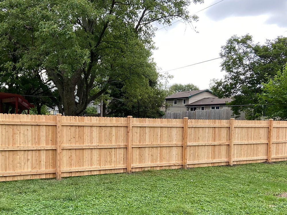 Photo-of-Wood-Privacy-Fence-6-Foot---Installed-in-Bolingbrook-Illinois
