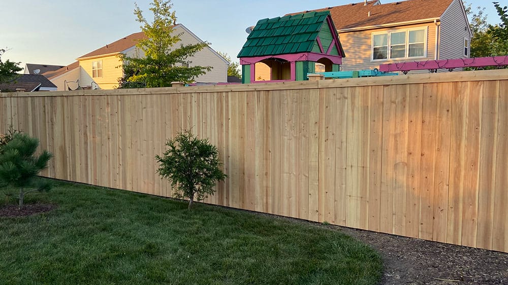 Photo-of-Wood-Privacy-Fence-6-Foot---Installed-in-Orland-Park-Illinois---Photo-Nubmer-2