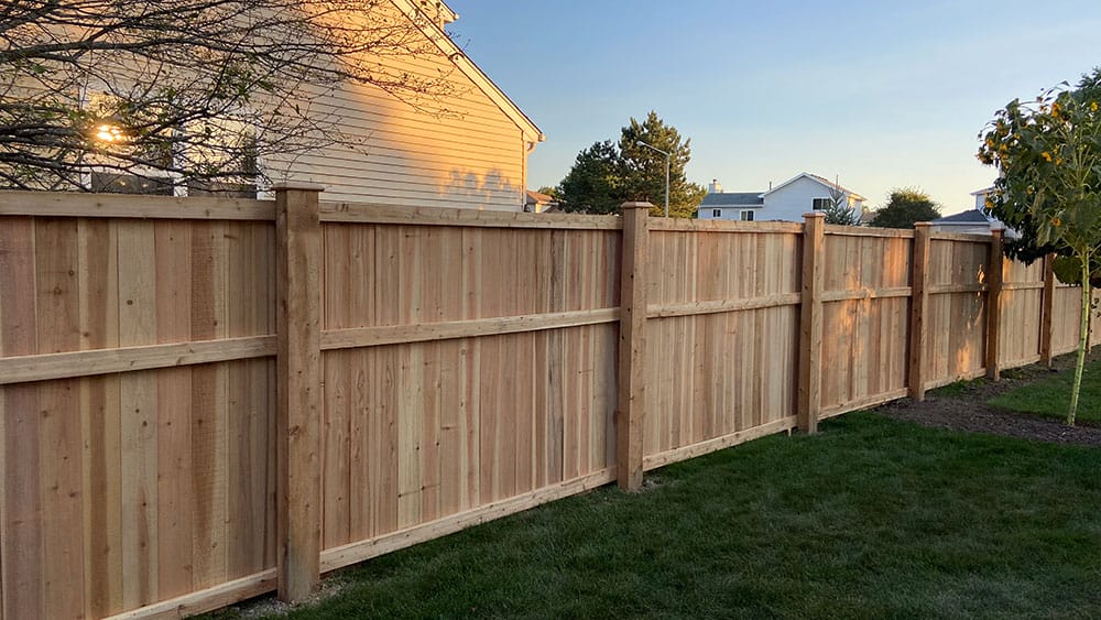 Photo-of-Wood-Privacy-Fence-6-Foot---Installed-in-Orland-Park-Illinois