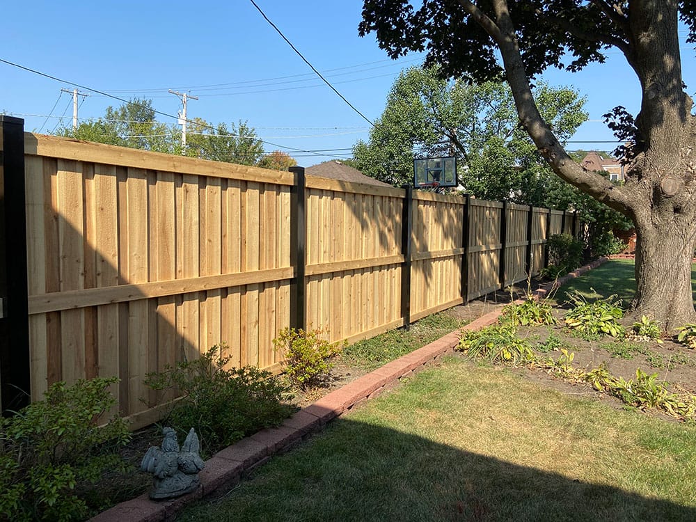 Photo-of-Wood-Privacy-Fence-6-Foot---Installed-in-Tinley-Park-Illinois---Photo-Number-2