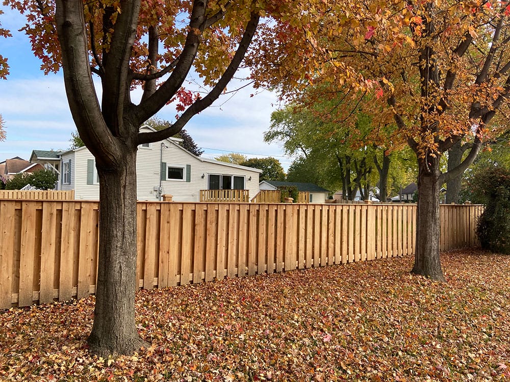 Photo-of-Wood-Shadowbox-Fence-4-Foot---Installed-in-Orland-Park-Illinois
