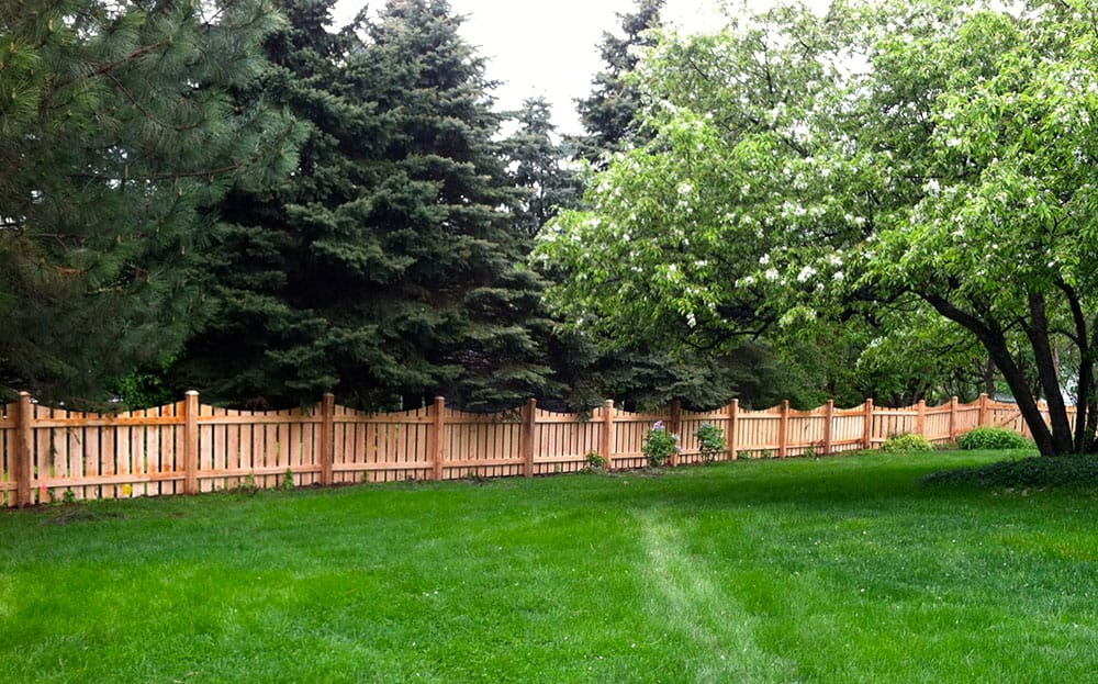 Photo-of-Wood-Spaced-Picket-Fence-4-Foot---Installed-in-Plainfield-Illinois