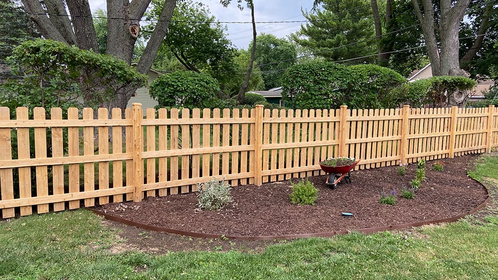 Photo-of-Wood-Spaced-Picket-Fence-5-Foot---Installed-in-Wheaton-Illinois